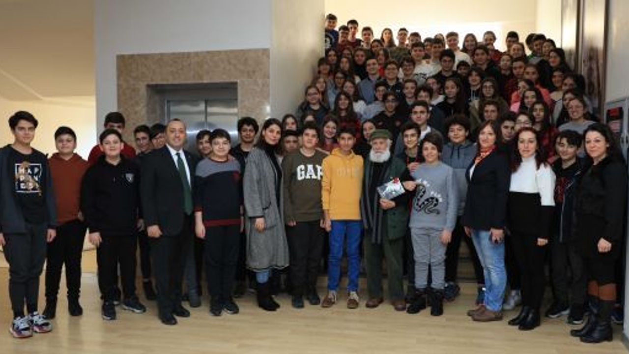 ETEM ÇALIŞKAN SANKO OKULLARI’NDA ÖĞRENCİLERLE BULUŞTU