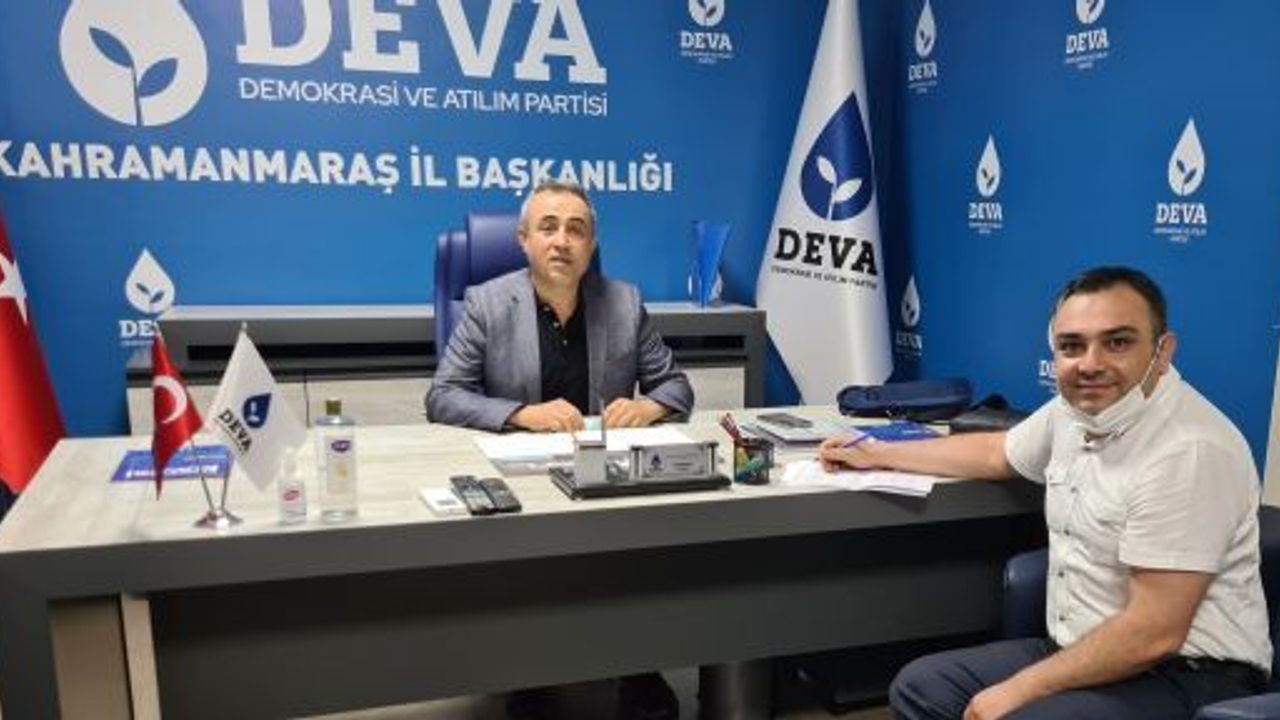 SÖYLEŞİ - DEVA PARTİSİ İL BAŞKANI KARATUTLU’DAN; YAZARIMIZ AHMET DURMAZ’A AÇIKLAMALAR