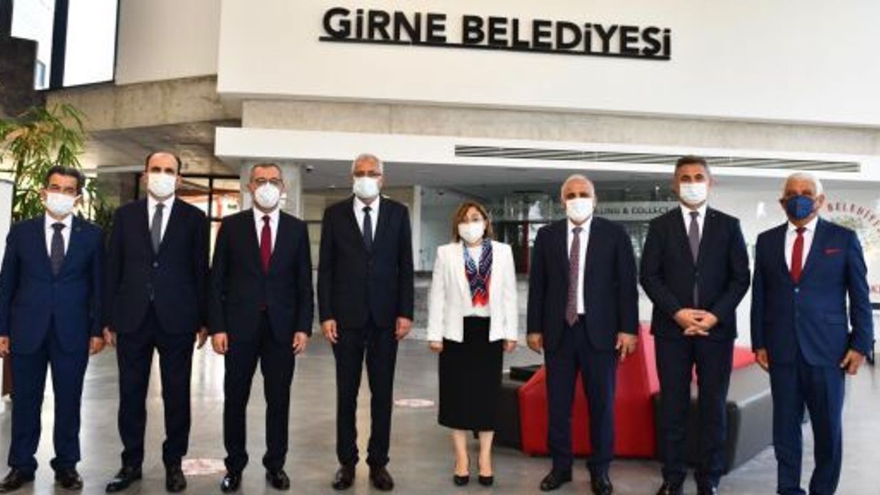 BAŞKAN GÜNGÖR TÜRKİYE HEYETİYLE KIBRIS’TA