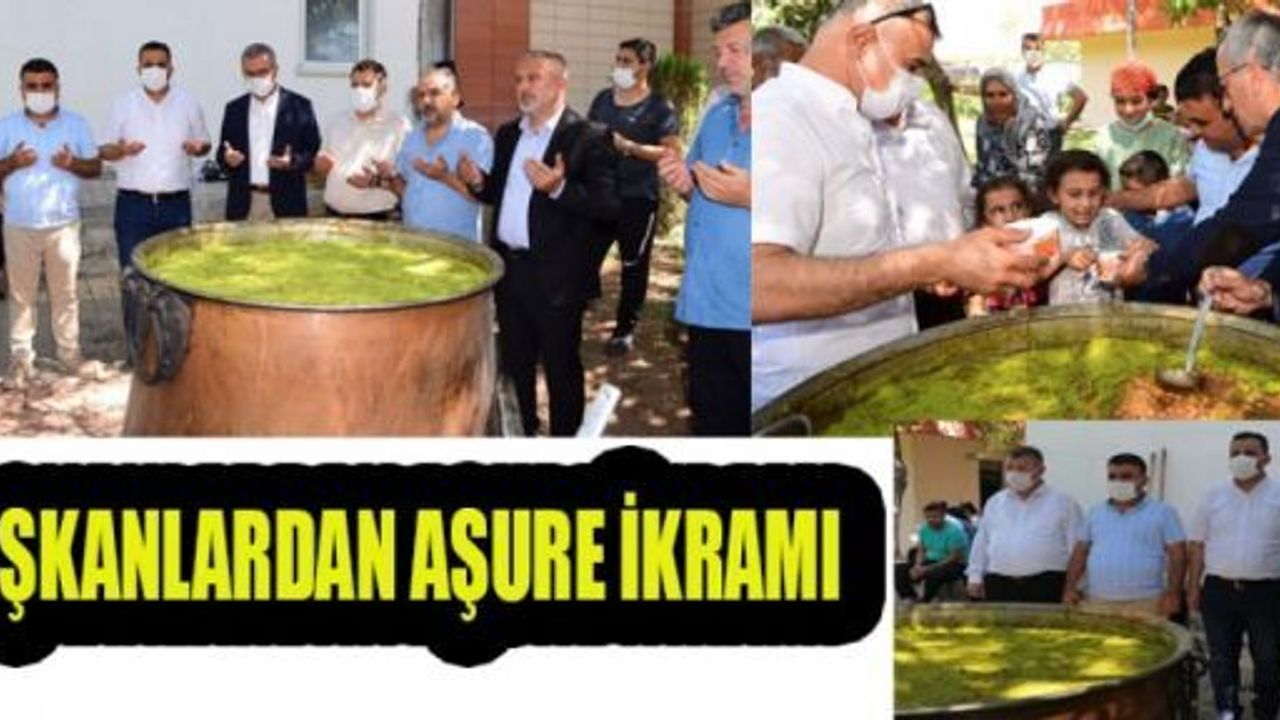 ALIŞVERİŞ FESTİVALİ VE FUARI’NIN SON GÜNÜNDE AŞURE İKRAMI