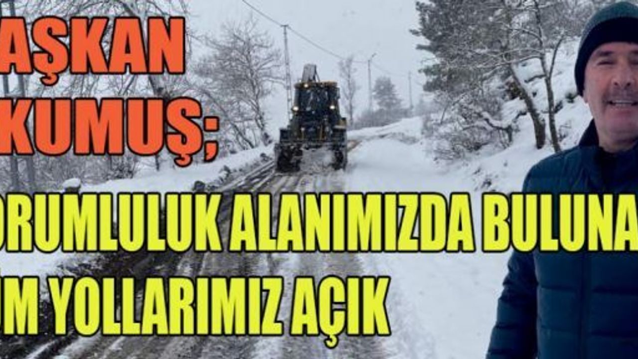 TÜRKOĞLU’NDA ANA ARTERLER VE GRUP YOLLARI AÇIK