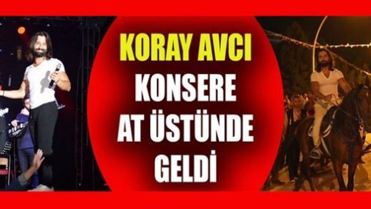 ELBİSTAN FESTİVALİNDE KORAY AVCI RÜZGARI