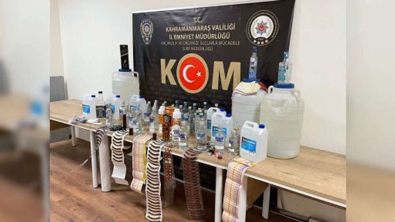 GÜMRÜK KAÇAĞI SAHTE KAÇAK İÇKİ OPERASYONU