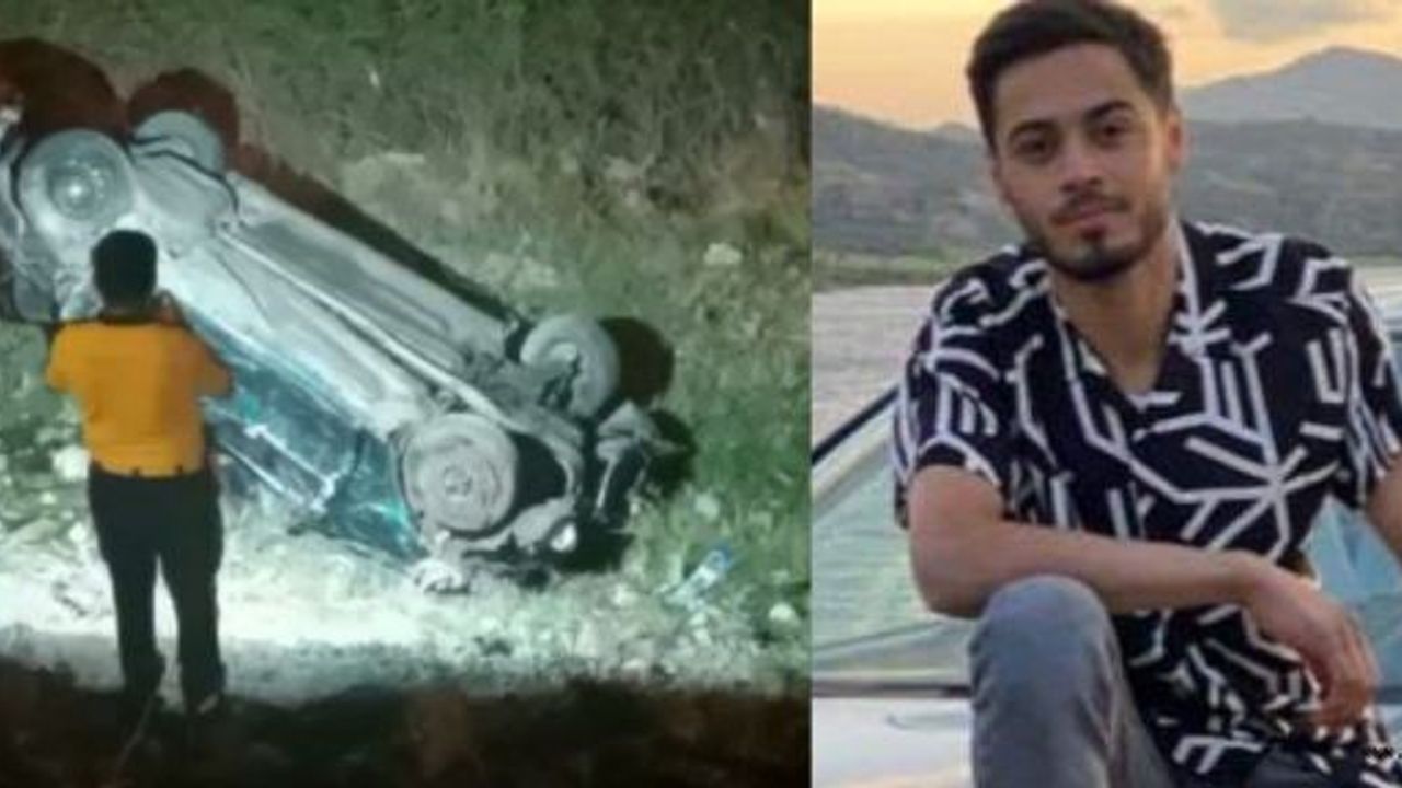 TRAFİK KAZASINDA AĞIR YARALANAN SÜRÜCÜ ÖLDÜ