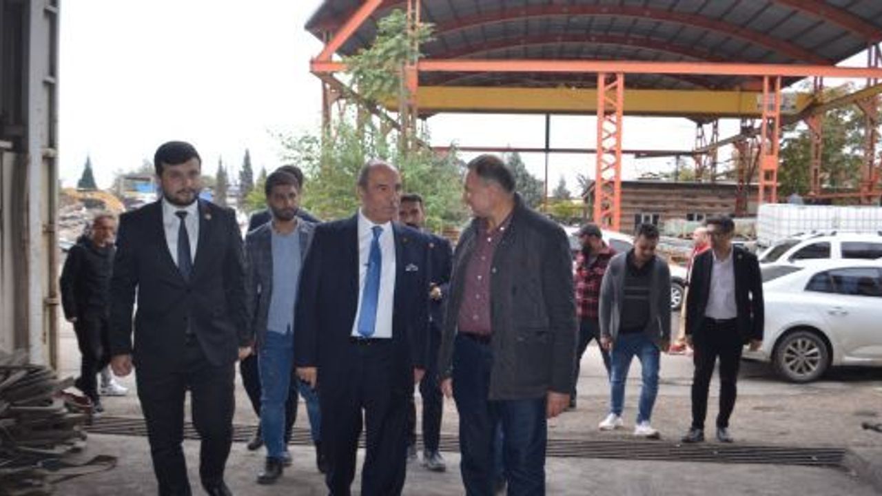 BAŞKAN BALCIOĞLU’NA SANAYİ ESNAFINDAN SICAK KARŞILAMA