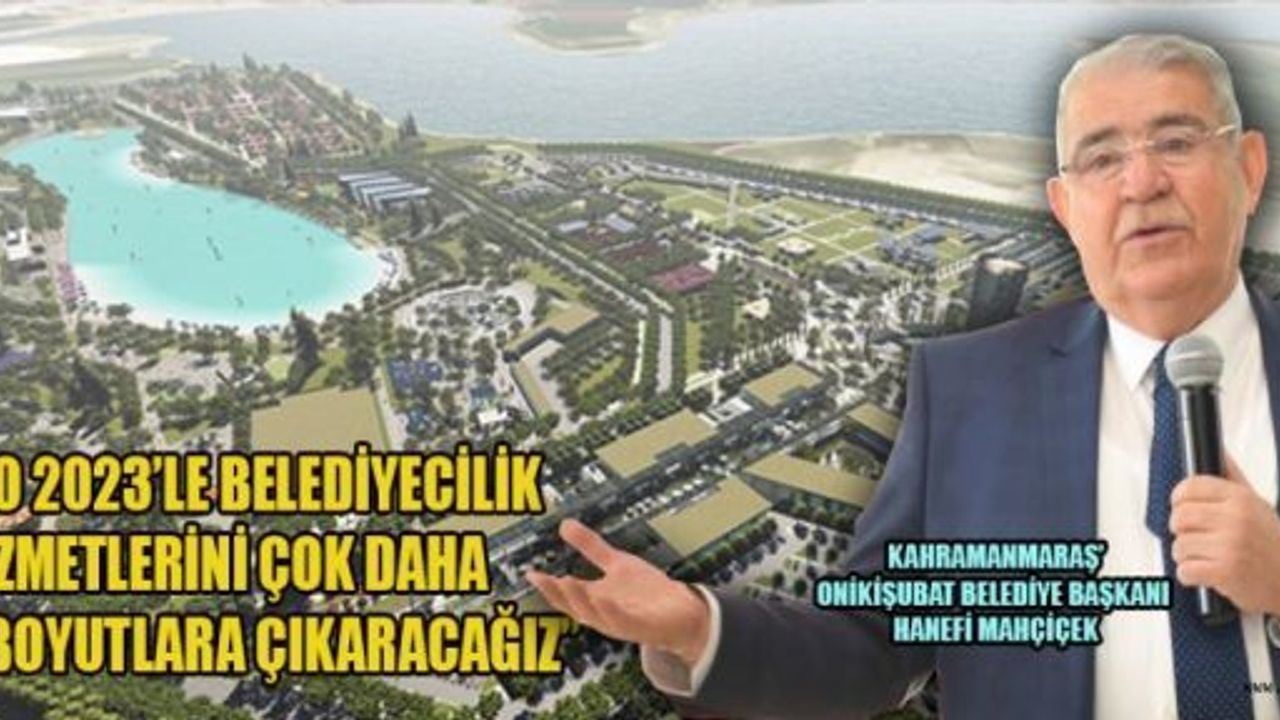 BAŞKAN MAHÇİÇEK’TEN; 8 YILDA 2 MİLYAR 41 MİLYON TL'LİK YATIRIM