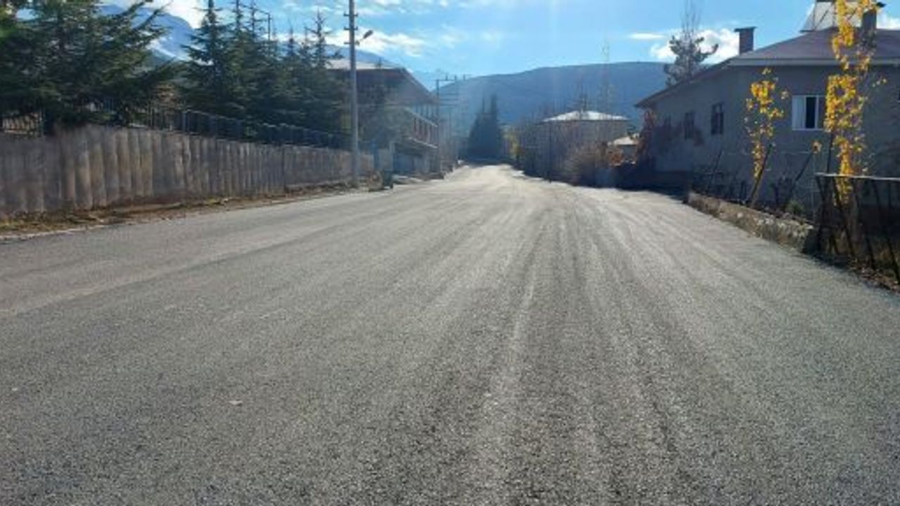 GÖKSUN’DA BİR ULAŞIM YATIRIMINI DAHA BİTTİ