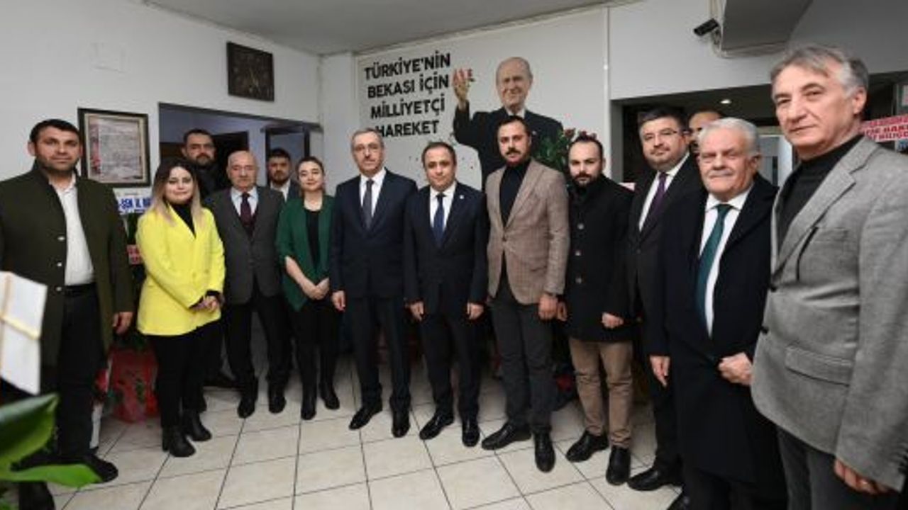 BAŞKAN GÜNGÖR’DEN MHP İL BAŞKANI DEMİRÖZ’E HAYIRLI OLSUN