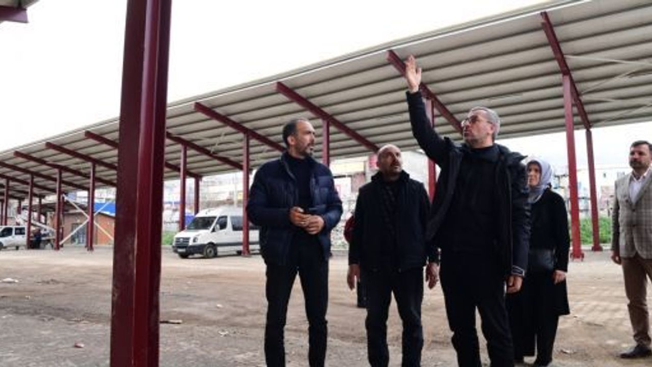 HAL VE TOPTANCI ESNAFI İÇİN GEÇİCİ ALANLAR