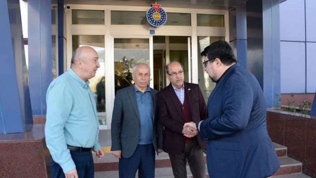 MERKEZ BÜYÜKELÇİSİ KORKUT TUFAN, KSÜ REKTÖRÜ YASIM’I ZİYARET ETTİ