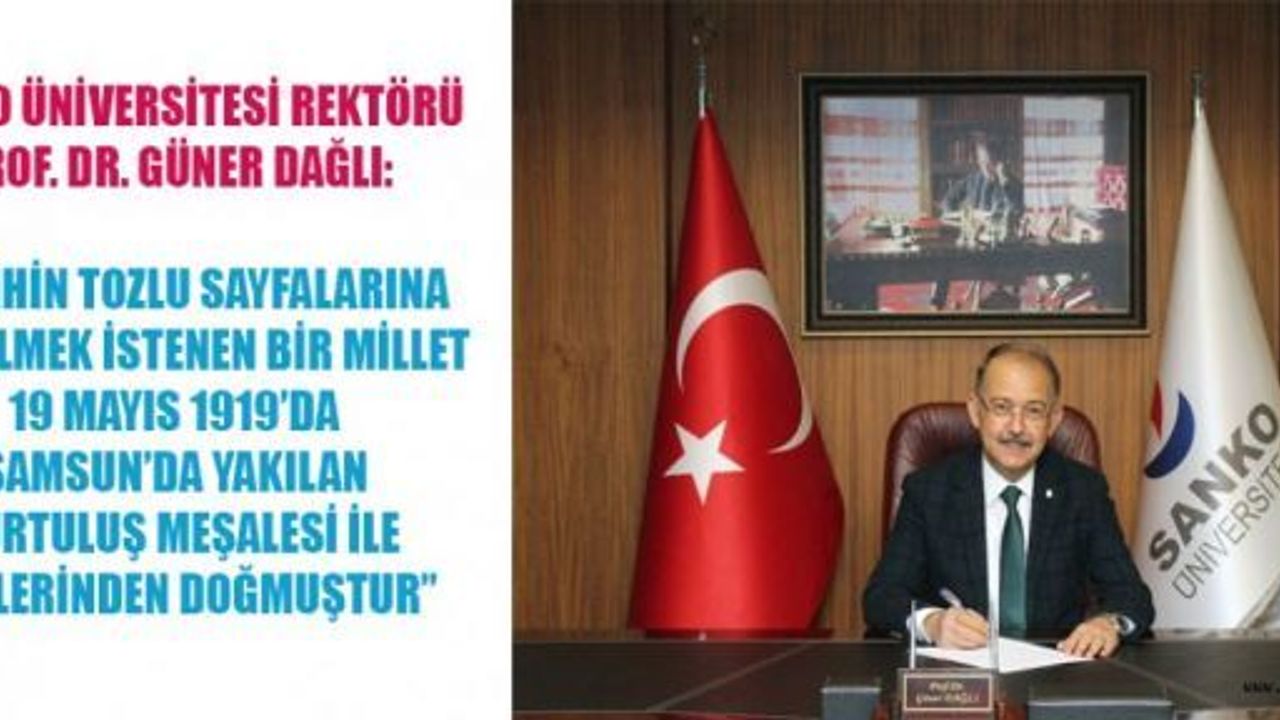 ATATÜRK’Ü ANMA, GENÇLİK VE SPOR BAYRAMI MESAJI