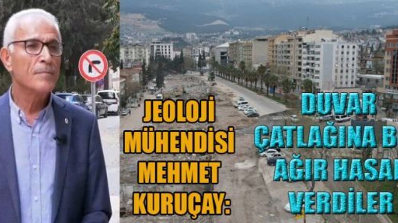 KURUÇAY’DAN İDDİA; ŞEHİR MERKEZİNDEN FAY GEÇMİYOR