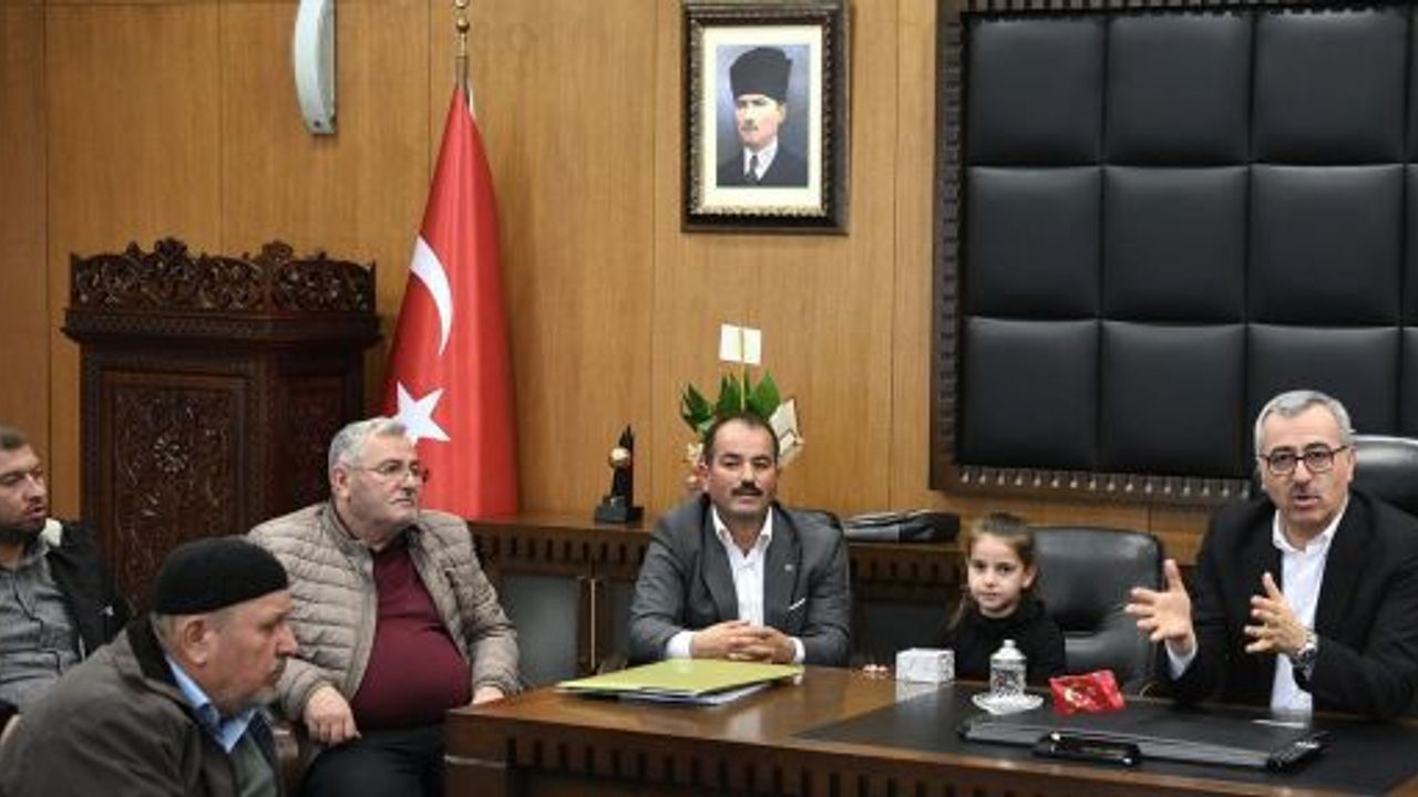 ÇAMLIK MAHALLESİ’NDEN BAŞKAN GÜNGÖR’E TEŞEKKÜR ZİYARETİ