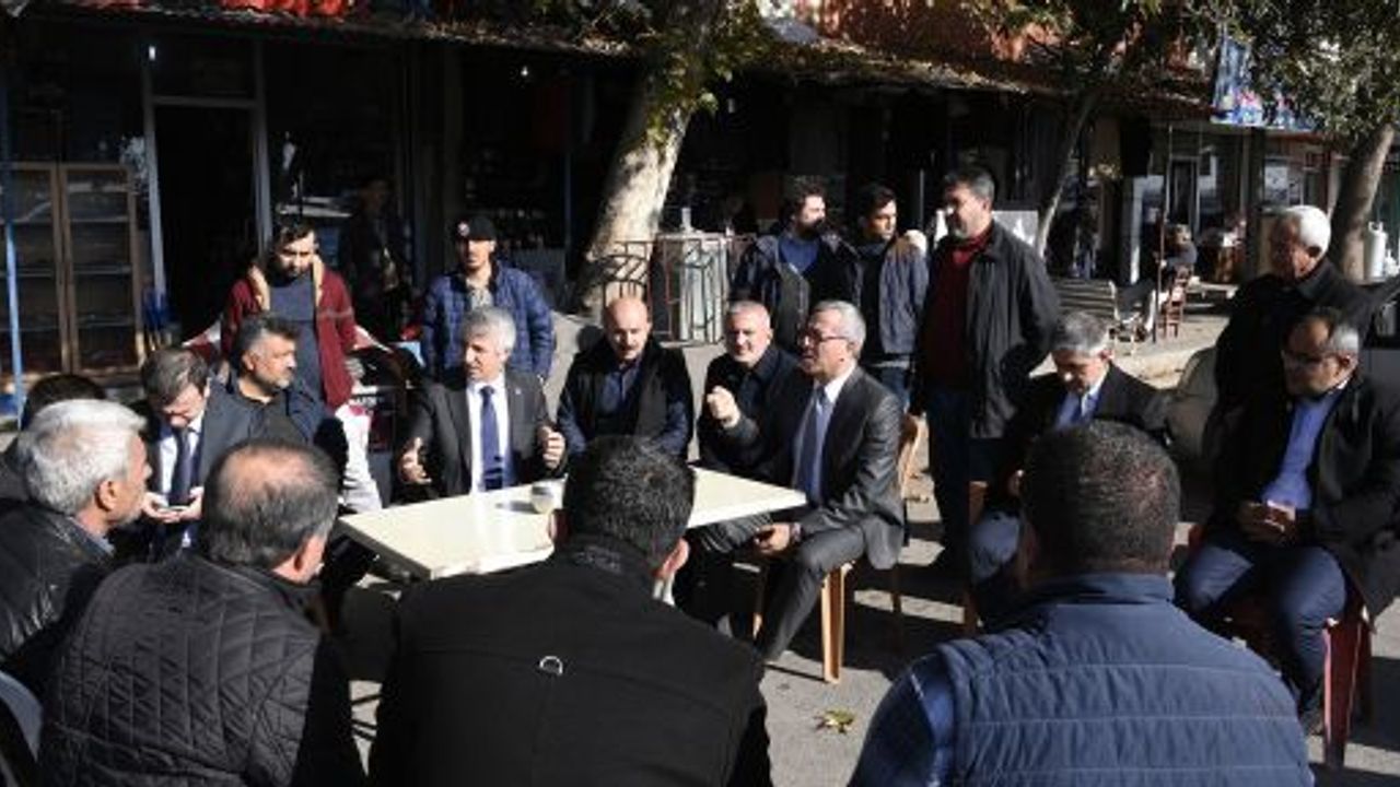 GÜNGÖR VE ÜNLÜER’DEN ESNAF ZİYARETLERİ