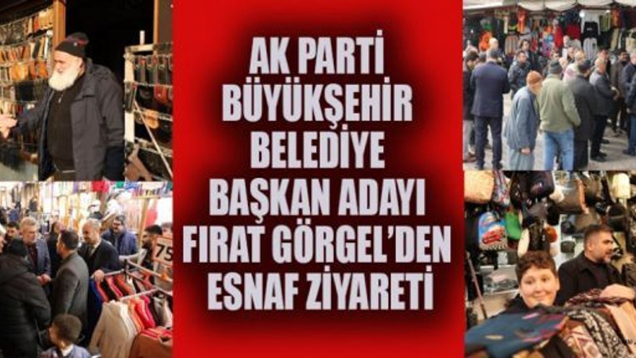 GÖRGEL: “BU ŞEHRİN GELECEĞİ BİZLERE EMANET”