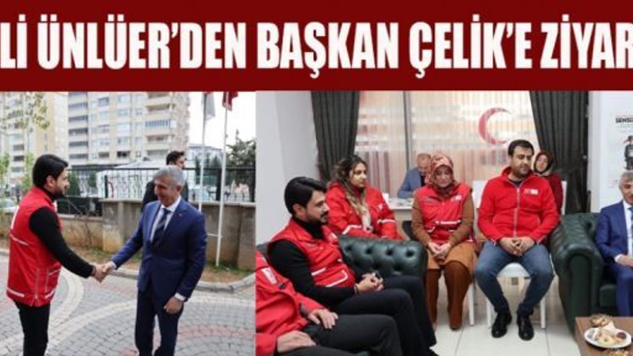VALİ ÜNLÜER, KIZILAY’IN HİZMETLERİ İLE İLGİLİ BİLGİLER ALDI