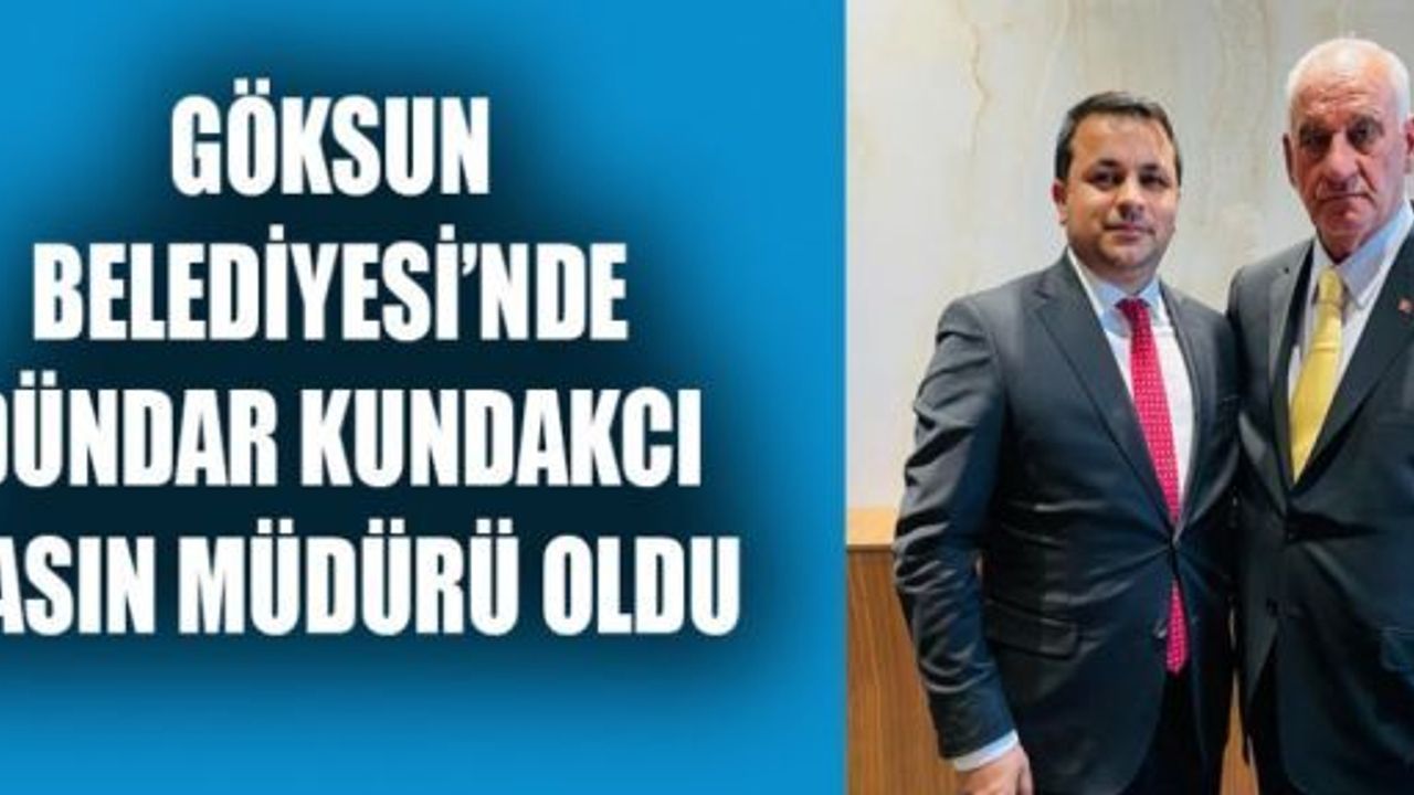 GÖKSUN BEL. BASIN MÜD. DÜNDAR KUNDAKCI