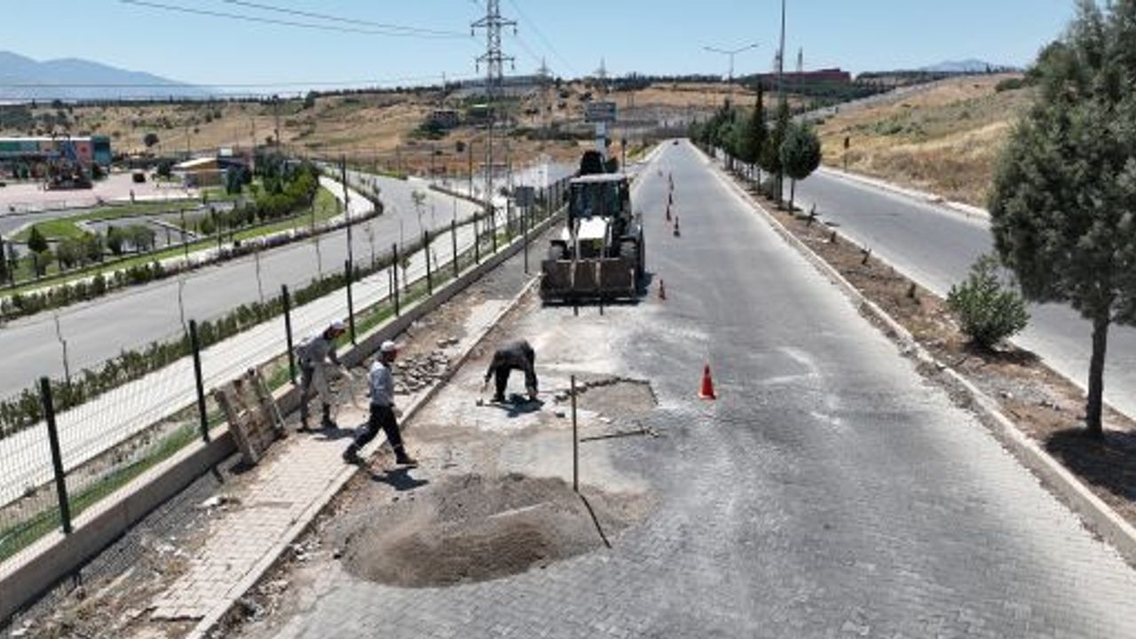 ORGANİZE SANAYİ VE KAVLAKLI YOLUNU BÜYÜKŞEHİRLE İYİLEŞİYOR