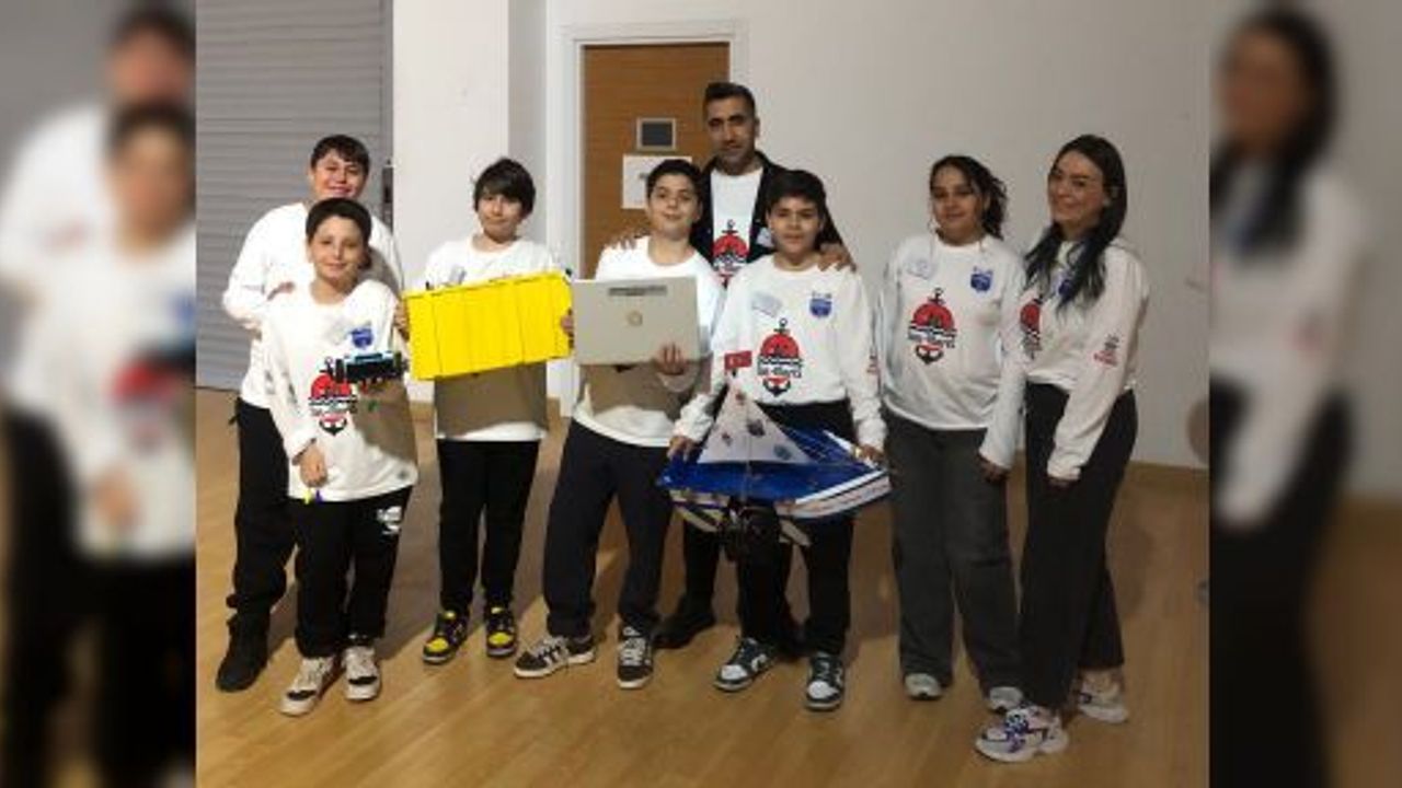 SANKO OKULLARINDAN FIRST LEGO LEAGUE CHALLENGE TURNUVASINDA 2 BİRİNCİLİK