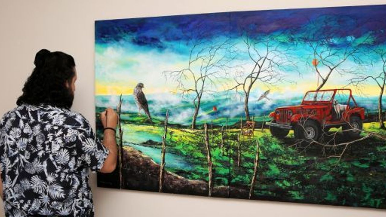 SANKO S.GALERİSİ’NDE “SESSİZ TANIKLAR” TEMALI RESİM SERGİSİ