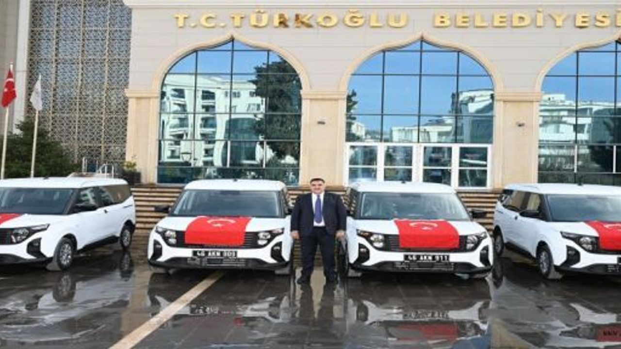 TÜRKOĞLU BELEDİYESİ ARAÇ PARKINI ZENGİNLEŞTİRİYOR