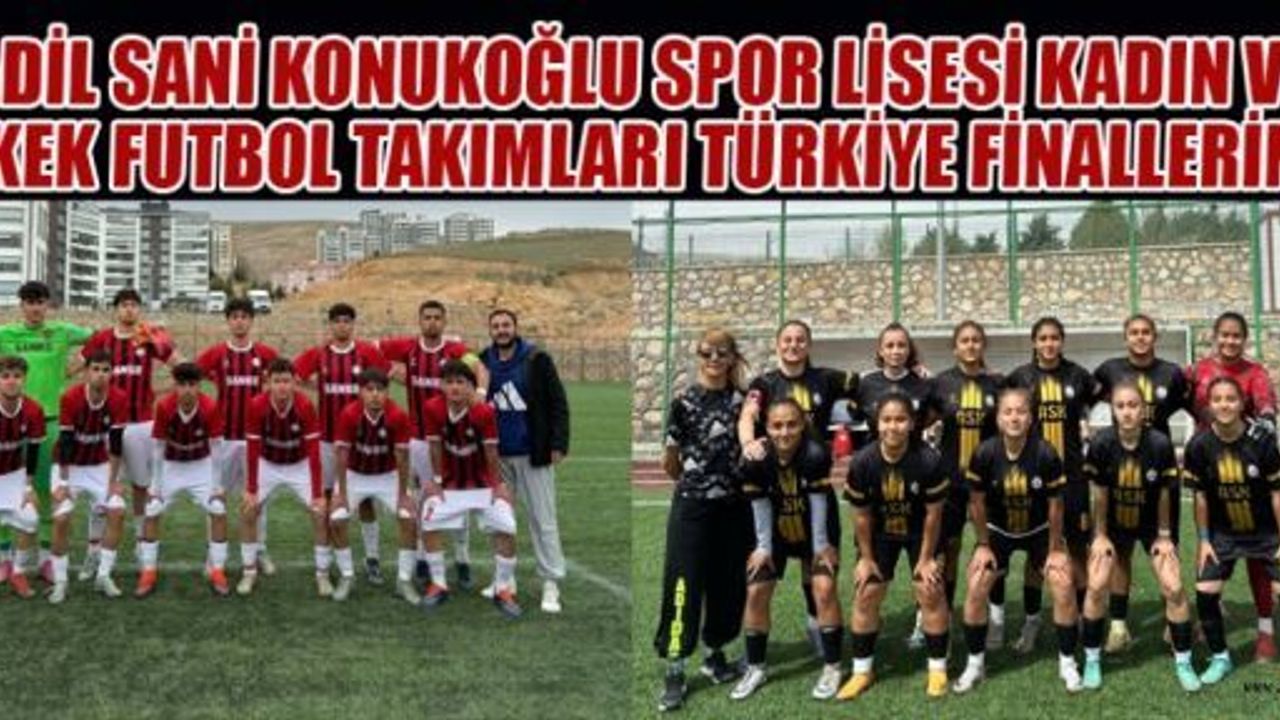 ADİL SANİ KONUKOĞLU SPOR LİSESİ BAŞARIYA KOŞUYOR