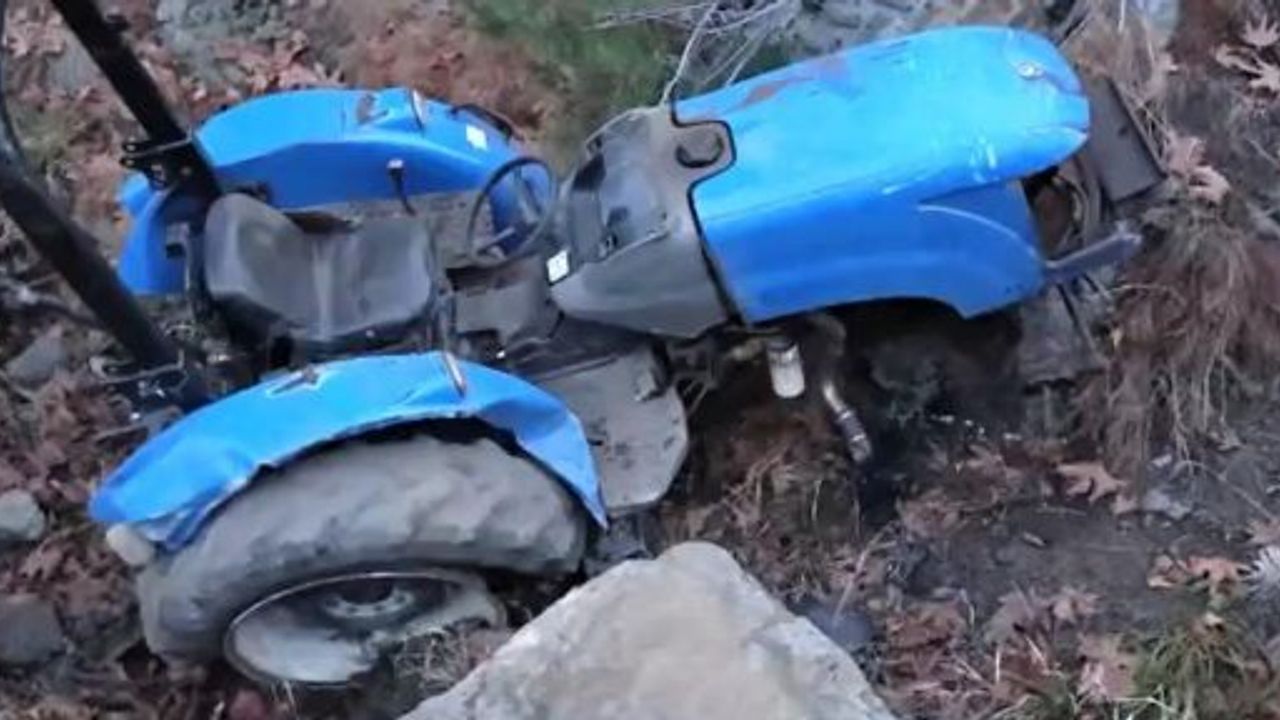 KULLANDIĞI TRAKTÖRÜN ALTINDA KALDI, ÖLDÜ