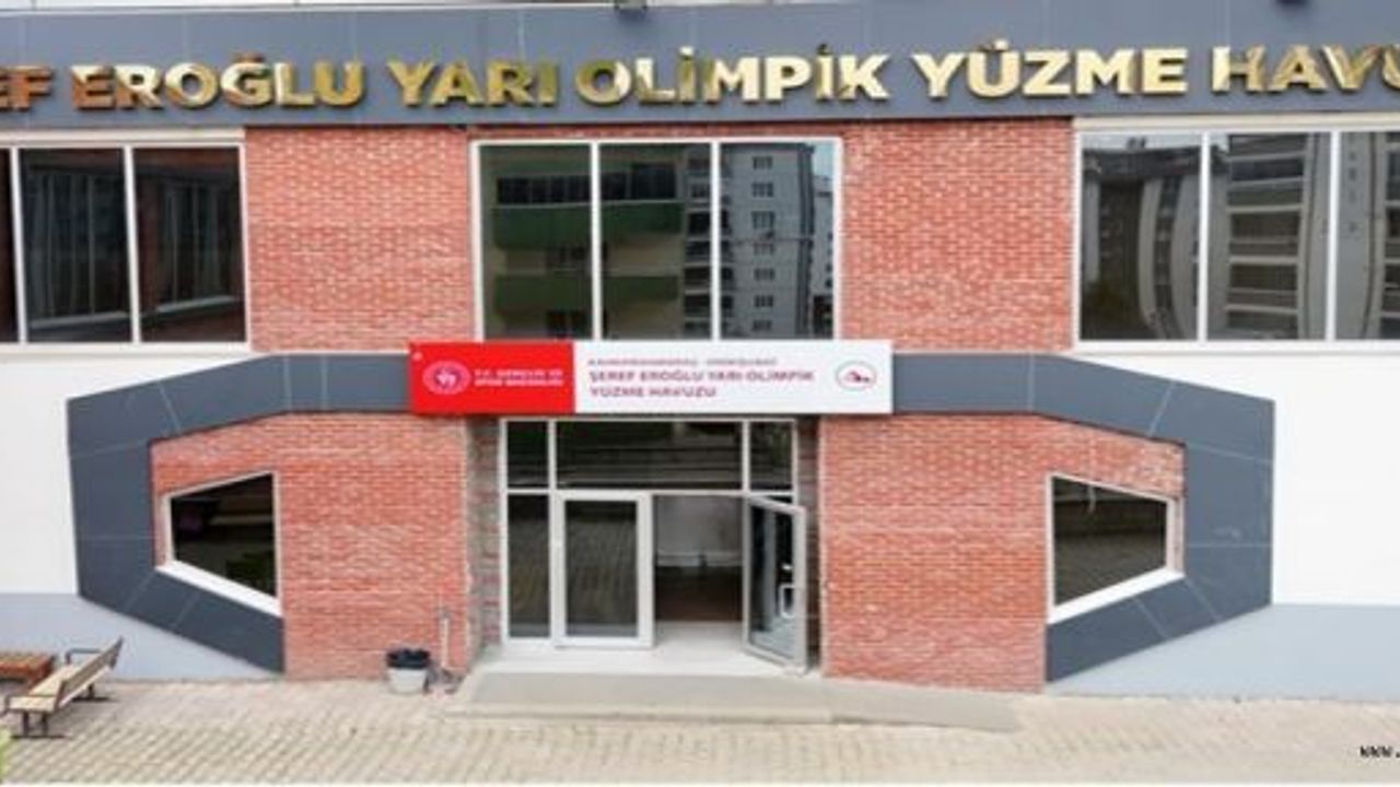 ŞEREF EROĞLU YÜZME HAVUZU HİZMETE AÇILDI