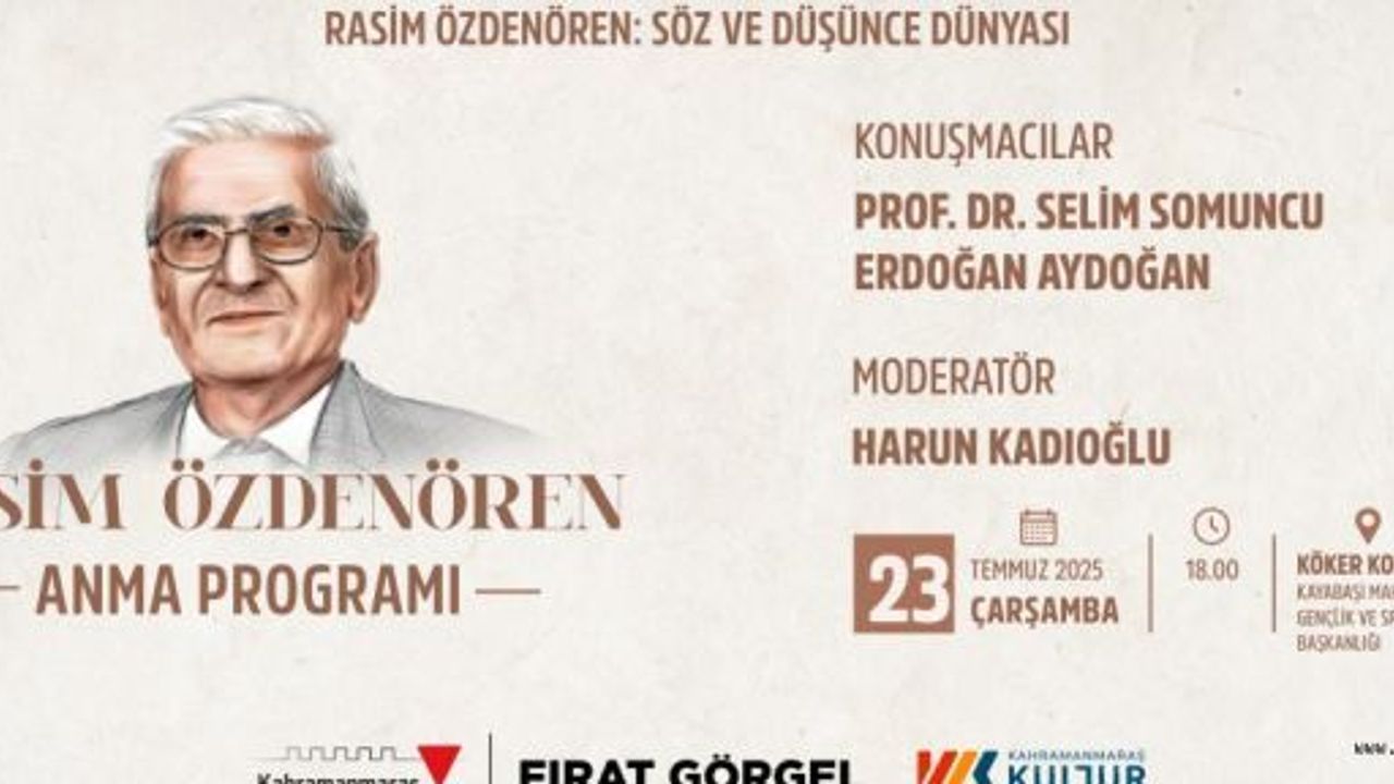 “GÜL YETİŞTİREN ADAM”A VEFA RASİM ÖZDENÖREN VEFATININ YIL DÖNÜMÜNDE ANILACAK