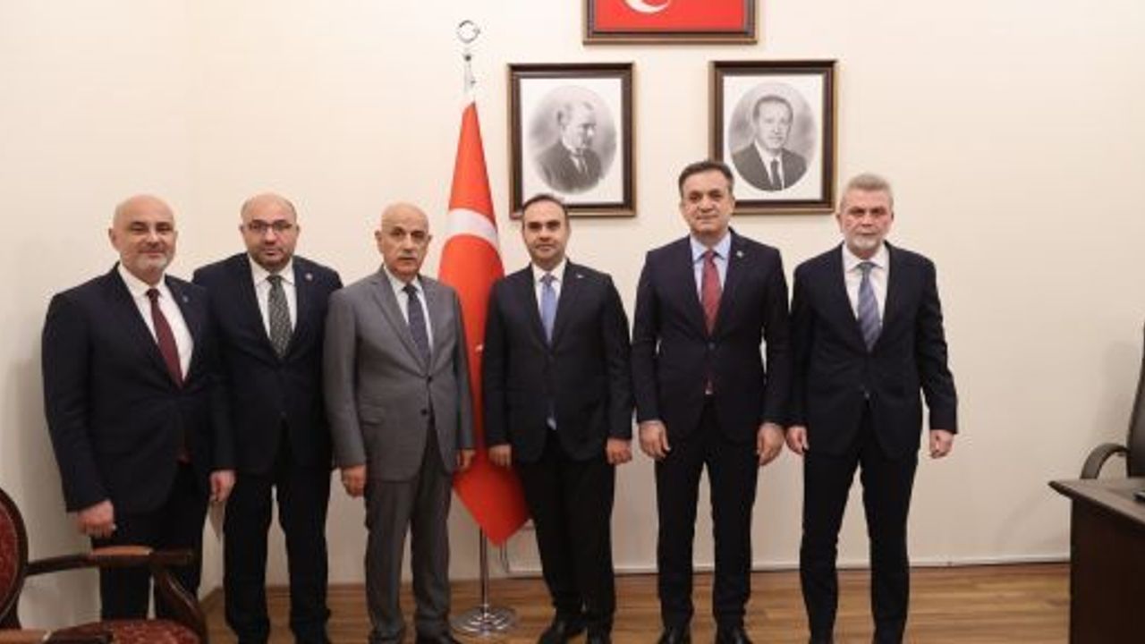 MARAŞ HEYETİ, SANAYİ VE TEKNOLOJİ BAKANI KACIR İLE