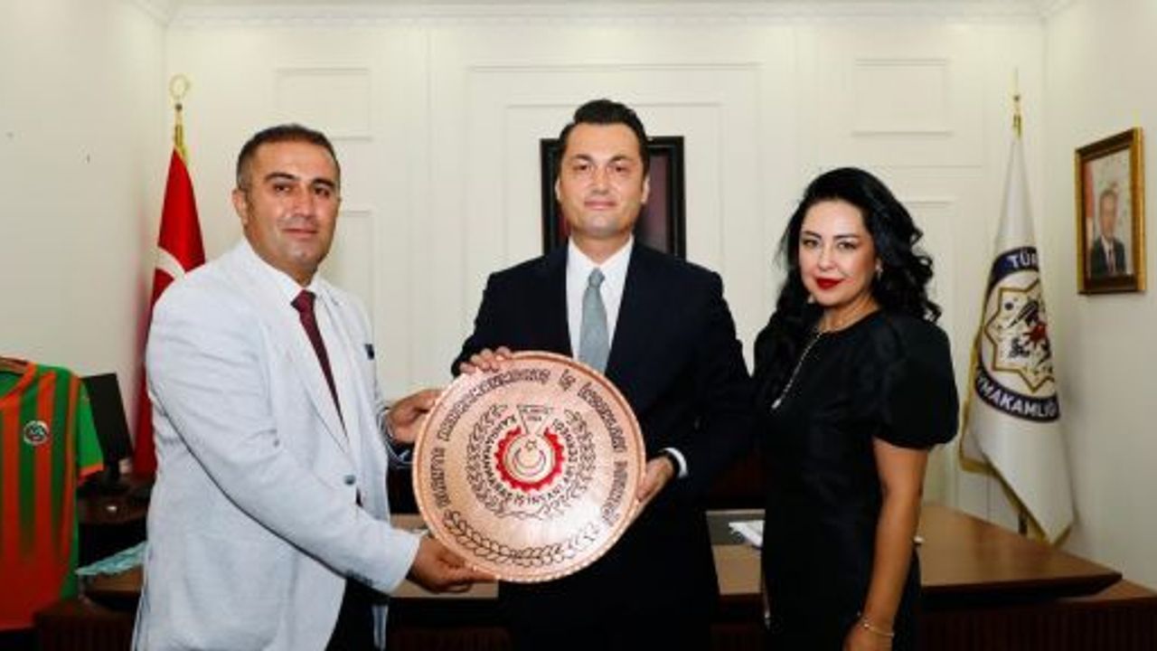 BAŞKAN MARAŞLIOĞLU’NDAN KAYMAKAM ÖZTÜRK’E HAYIRLI OLSUN