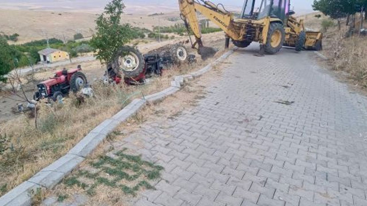 KENDİ KULLANDIĞI TRAKTÖRÜN ALTINDA KALAN ÇOCUK ÖLDÜ