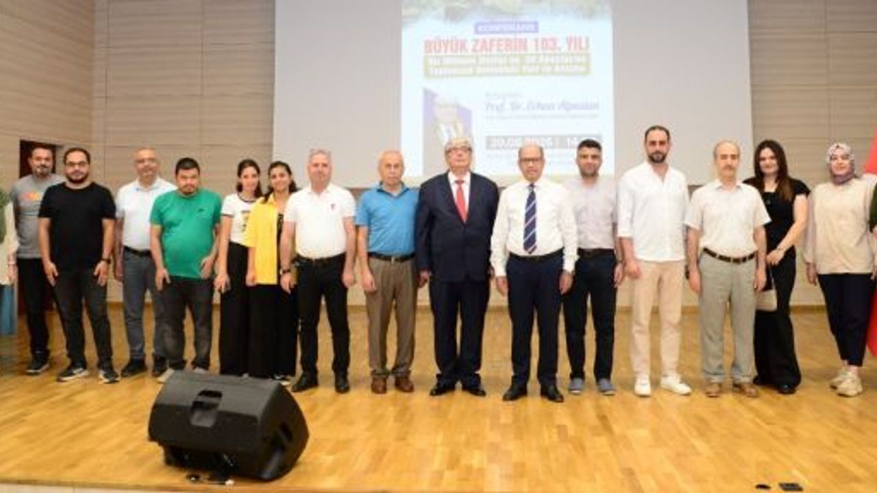 KSÜ’DE BÜYÜK ZAFERİN 103. YILI ANISINA PROGRAMI