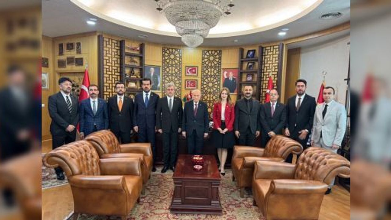MARAŞ RÜZGÂRI MHP GENEL MERKEZİNDE
