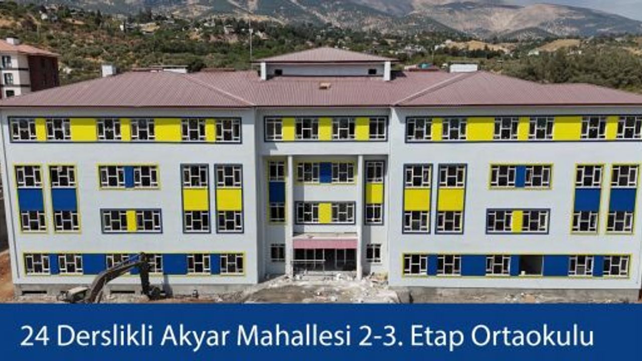 TOPLU KONUT BÖLG. OKUL İNŞ. YÜKSELİYOR