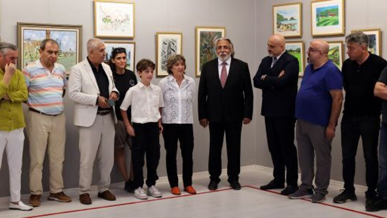 SANKO SANAT GALERİSİNDE ANNEANNE- TORUN SERGİSİ