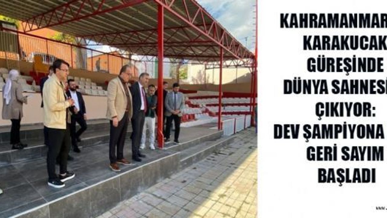 1. KARAKUCAK GÜREŞİ DÜNYA ŞAMPİYONASI’NA EV SAHİBİYİZ