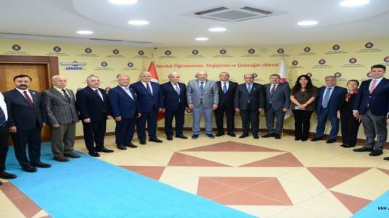 AZERBAYCAN HEYETİNDEN KSÜ REKTÖRÜ YASIM’A ZİYARET