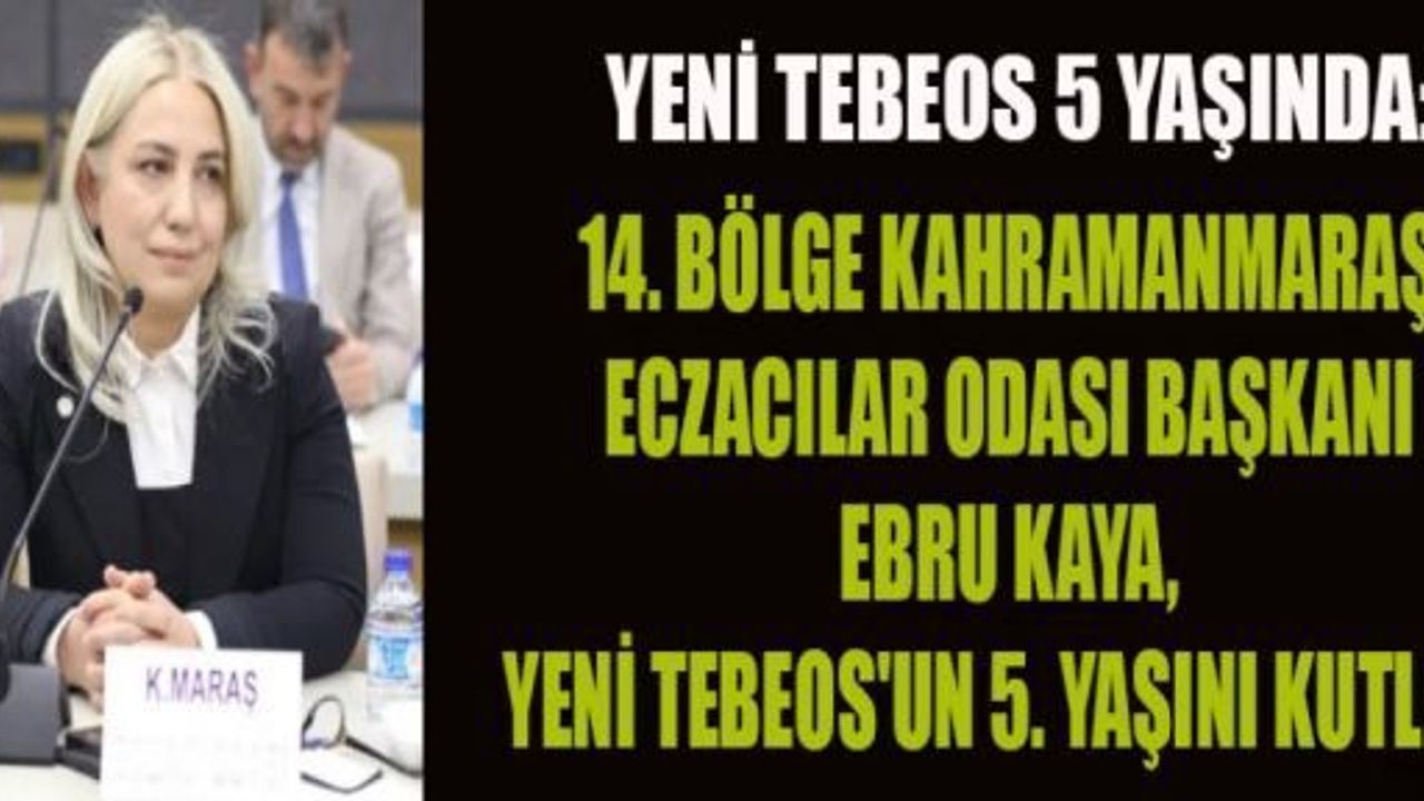 BAŞKAN KAYA, ECZACILAR İÇİN DİJİTAL EKOSİSTEM BÜYÜYOR