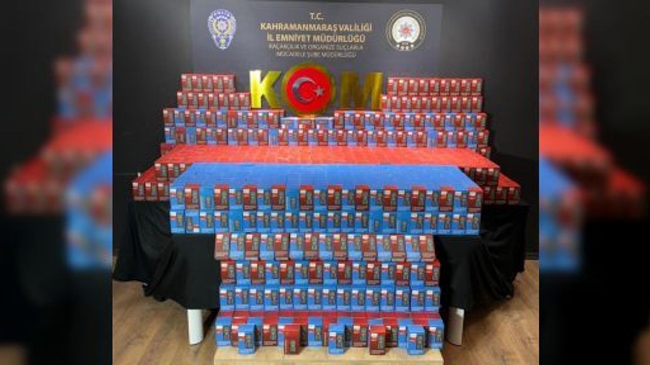 3,5 MİLYONLUK KAÇAK CEP TELEFONU ELE GEÇTİ