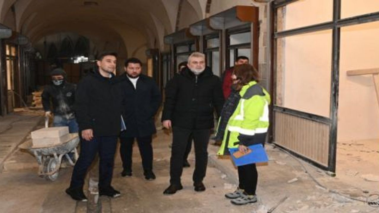 BAŞKAN GÖRGEL: “ŞEHRİN HAFIZASI TARİHİ KAPALI ÇARŞI”