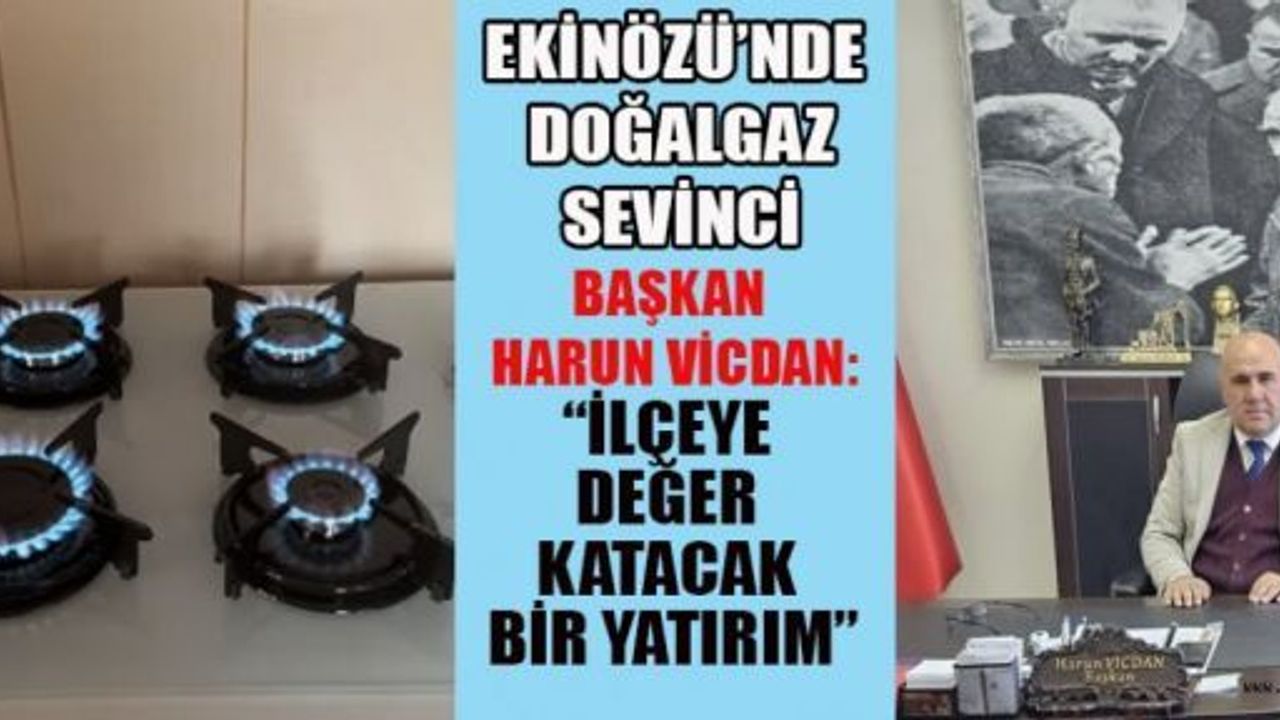 BAŞKAN VİCDAN, GELECEĞE YATIRIM YAPIYORUZ