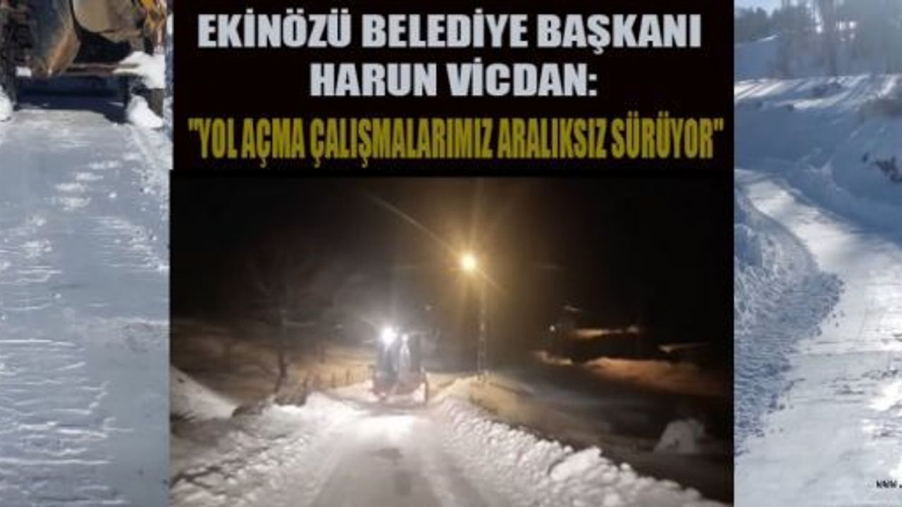 BAŞKAN VİCDAN: İLÇEMİZ İÇİN ÖZVERİYLE ÇALIŞIYORUZ