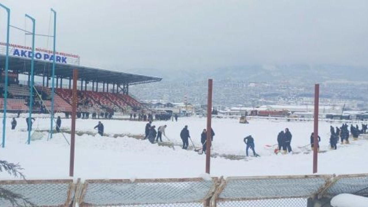 SPORA KAR ENGELİ, MAÇ ERTELENDİ