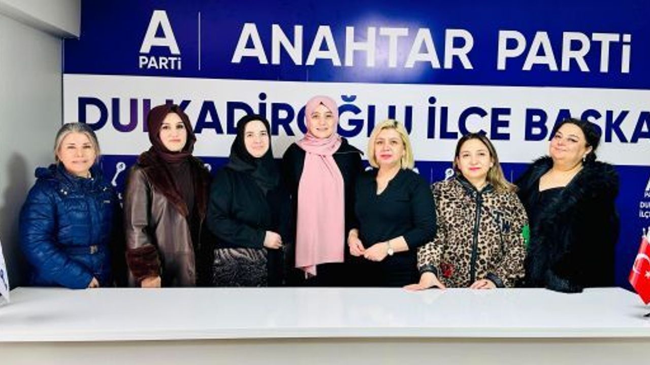 KAGİD’DEN ANAHTAR PARTİ’YE ZİYARET: KADINLAR SİYASETTE GÜÇLÜ OLMALI