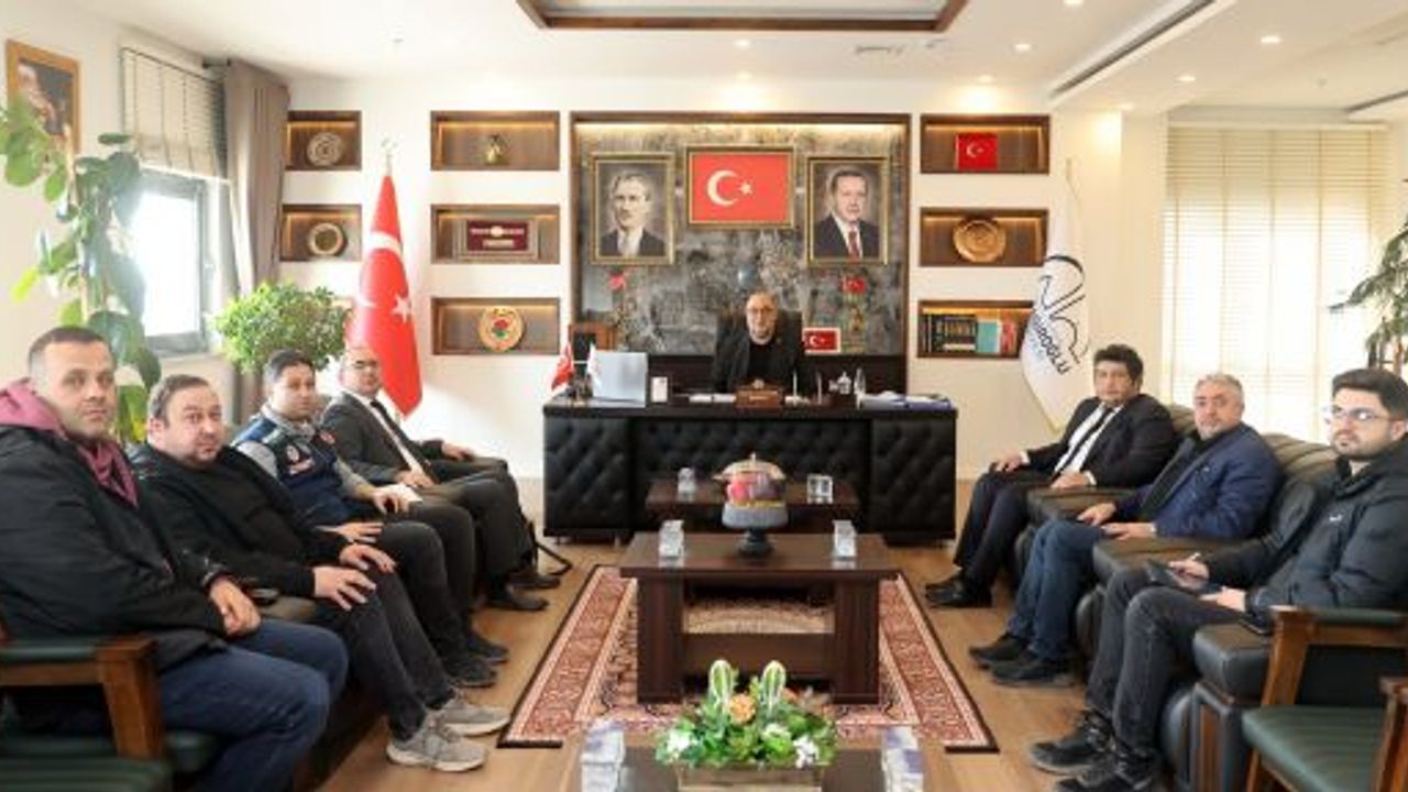 KMS BAŞKANI CEYHAN’DAN BAŞKAN AKPINAR’A ZİYARET