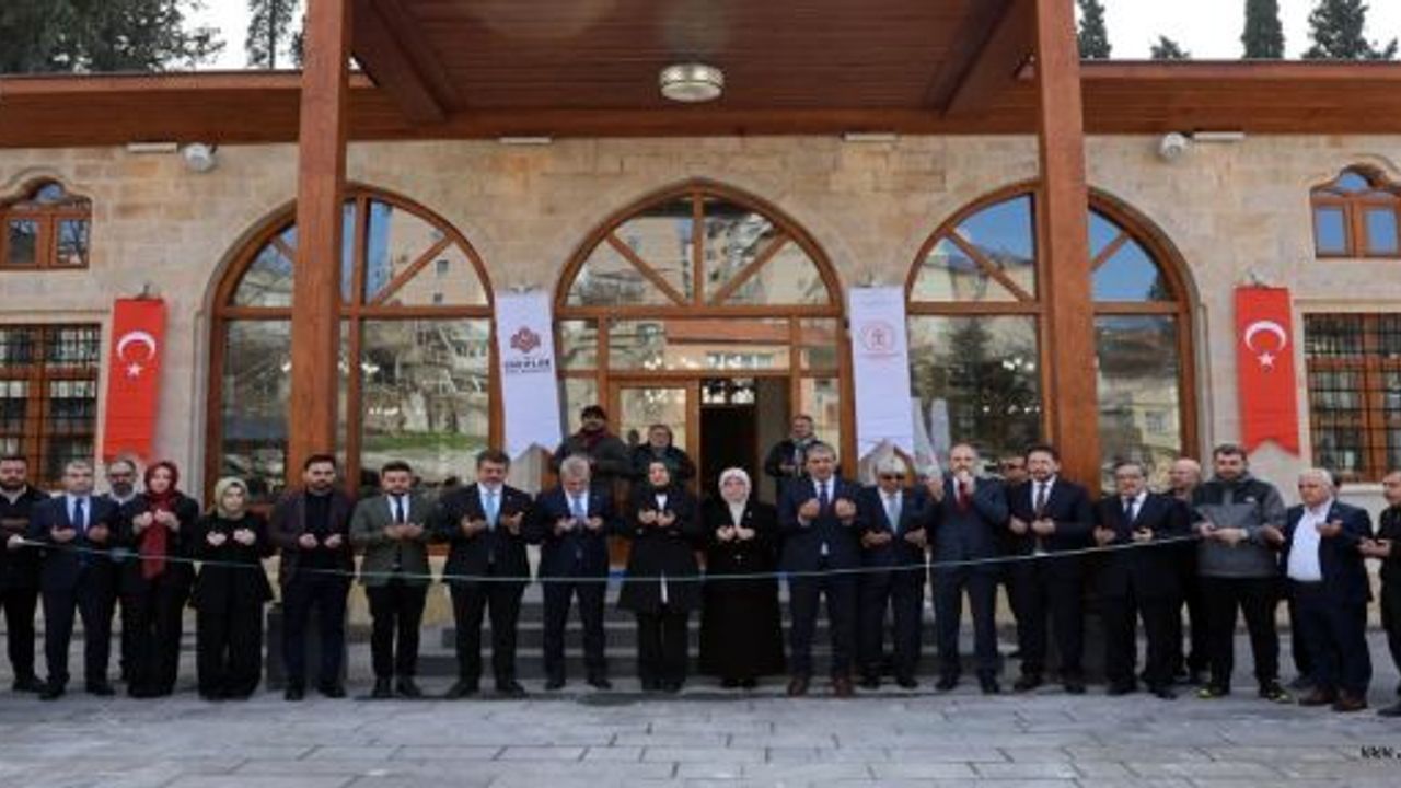 RESTORASYONU TAMAMLANAN 5 CAMİİ İBADETE AÇILDI