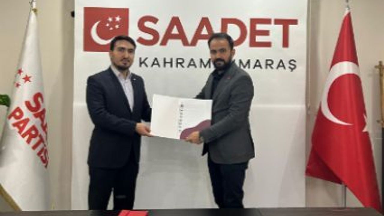 SAADET ONİKİŞUBAT İLÇE BAŞKANLIĞINDA BAYRAK DEĞİŞİMİ