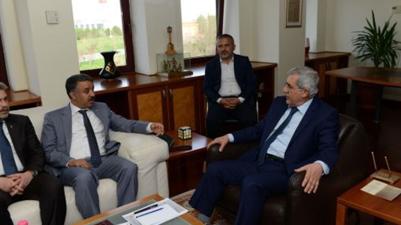 DİLİPAK VE AK PARTİ TEŞKİLATINDAN REKTÖR CAN’A ZİYARET 