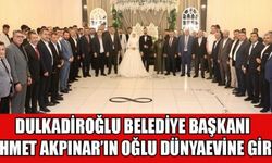 BAŞKAN AKPINAR’IN OĞLU DÜNYAEVİNE GİRDİ